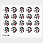 Glastonbury Ronde Sticker (Vel)