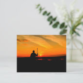 Glastonbury Sunrise Briefkaart (Staand voorkant)