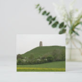 Glastonbury Tor Briefkaart (Staand voorkant)
