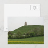 Glastonbury Tor Briefkaart (Voorkant / Achterkant)