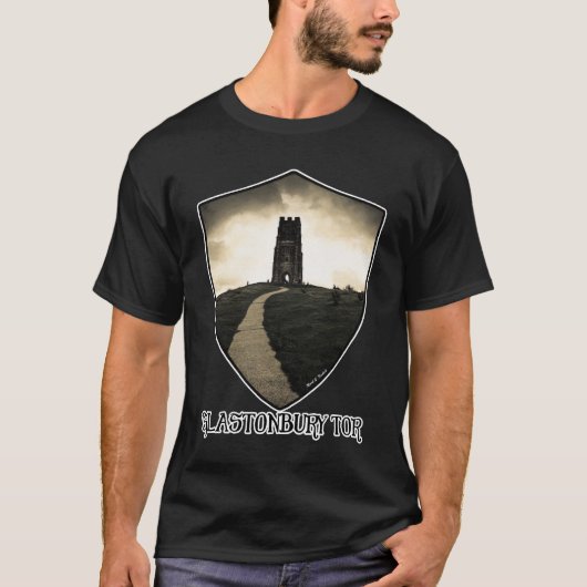 Glastonbury Tor - Gothic Avalon T-shirt (Voorkant)