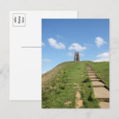 Glastonbury Tor Path Briefkaart (Voorkant / Achterkant)