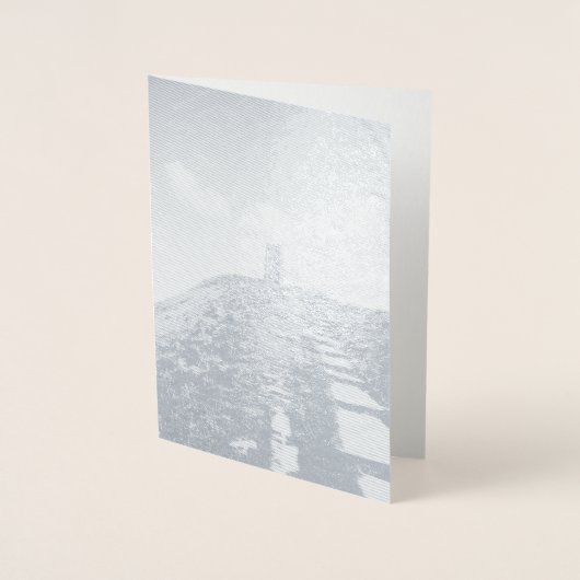Glastonbury Tor Path Folie Kaart (Voorkant)