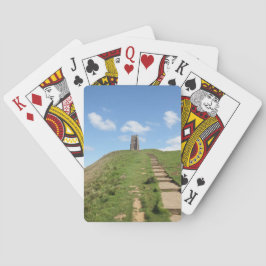 Glastonbury Tor Path-speelkaarten Pokerkaarten