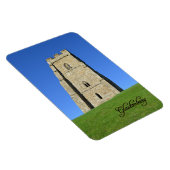 Glastonbury Tor Somerset Engeland Foto Magneet (Rechterzijde)