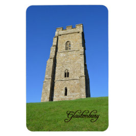 Glastonbury Tor Somerset Engeland Foto Magneet