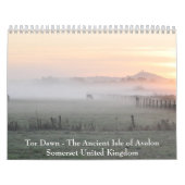 Glastonbury Tor - Somerset Kalender (Hoes)