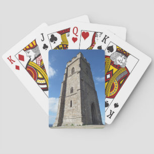 Glastonbury Tor Tower-speelkaarten Pokerkaarten