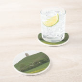 Glastonbury Tor Zandsteen Onderzetter (Zijkant)