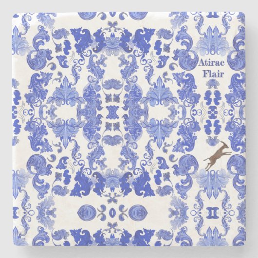 Glasunderlägg Biagio Atriac Flair Stenen Onderzetter (Voorkant)