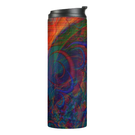 glasvezel thermosbeker (Gedraaid links)