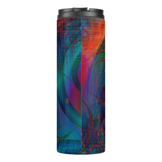 glasvezel thermosbeker (Achterkant)