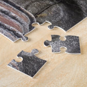 glasvezelkerkhof grote jongen en melkkarton legpuzzel (Zijkant)