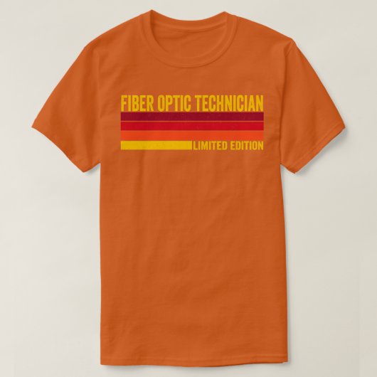 glasvezeltechnicus t-shirt (Design voorkant)