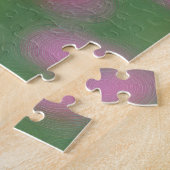 Glasvleugelvlinder op een Cosmos Bloem Legpuzzel (Zijkant)