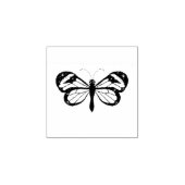 glasvleugelvlinder rubberstempel (Afrduk)