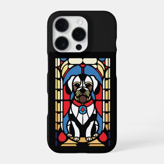 glasvochthond iPhone hoesje (Achterkant)