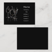 Glaswaar Visitekaartje (Voorkant / Achterkant)