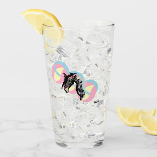 Glaswaren : Lucky - Hoefijzer Glas (Voorkant ijs)