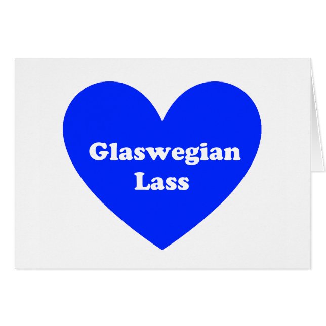 Glaswegian Lass (Voorkant Horizontaal)