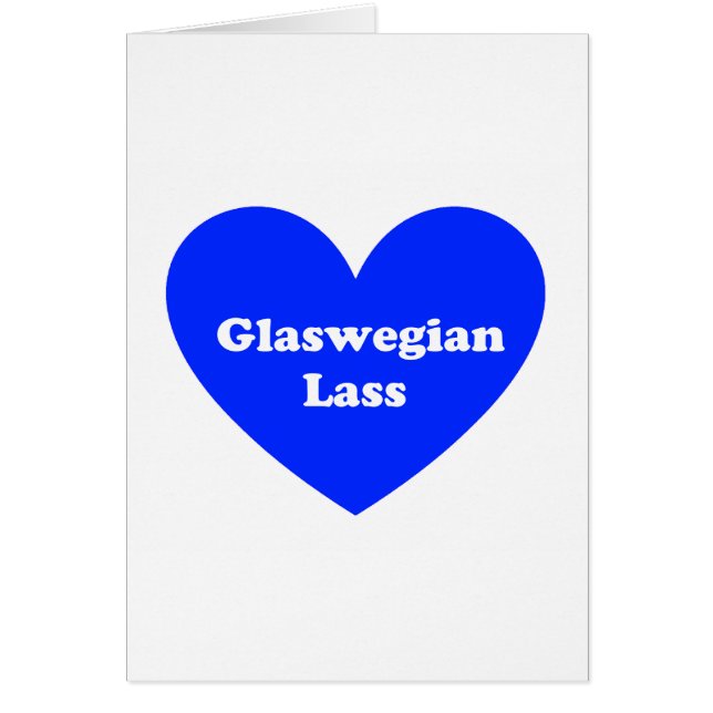 Glaswegian Lass (Voorkant)