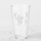 Glaswerk Bier Mok: Buffalo's op de vlucht Glas (Achterkant)