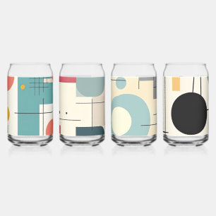 Glaswerk Nostalgic Soda Pop Drink Tumbler Set Blikvorm Glas
