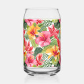 Glaswerk voor tropische bloemen blikvorm glas (Links)