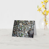 glaszand kaart (Gele Bloem)