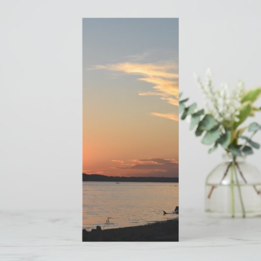 Glat Card Sunset Design (Part of collection; wrapp (Staand voorkant)