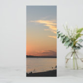Glatte kaart zonsondergang ontwerp (Deel van colle (Staand voorkant)