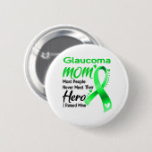 Glaucoma Awareness Month Ribbon Gifts Ronde Button 5,7 Cm (Voorkant /achterkant)