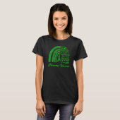 Glaucoma Warrior Ik ben in orde T-shirt (Voorkant volledig)