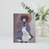 "Glaucous" Briefkaart (Staand voorkant)