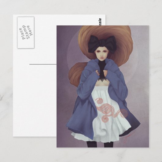 "Glaucous" Briefkaart (Voorkant / Achterkant)