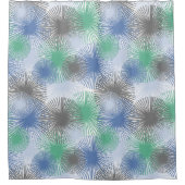 Glaucous Stars Douchegordijn (Voorkant)