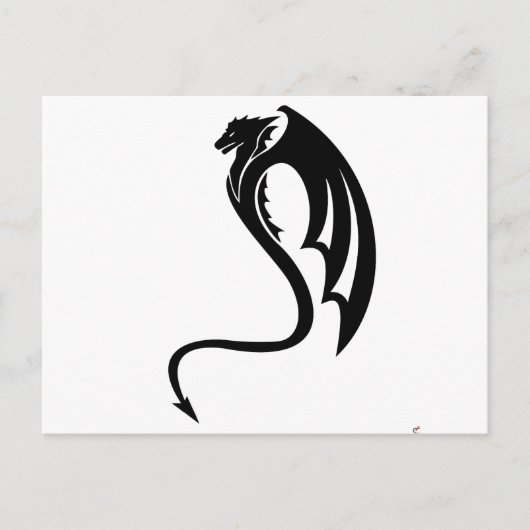 Glaurung the Black Dragon Briefkaart (Voorkant)