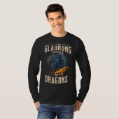 Glaurung Vader van Dragons Mythical Creature T-shirt (Voorkant volledig)