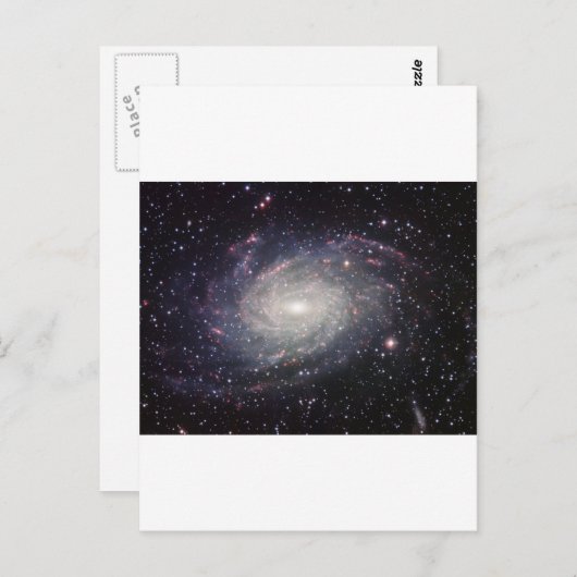 glaxay melkweg briefkaart (Voorkant / Achterkant)