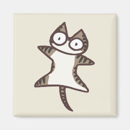 Glay Tabby Cat Magneet