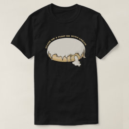 Glaze Me & Pump Me met Crème Doughnut T-shirt