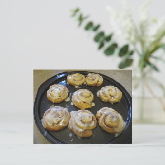 Glazed Buns Briefkaart (Staand voorkant)