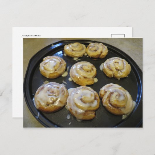 Glazed Buns Briefkaart (Voorkant / Achterkant)