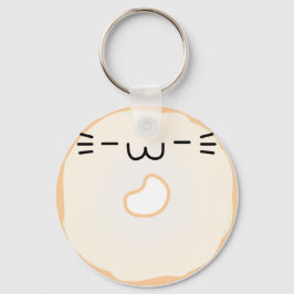 Glazed Cat Donut Sleutelhanger Stretted