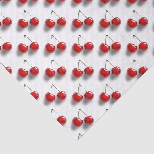 Glazed Cherries Pattern Tissuepapier (Detail)