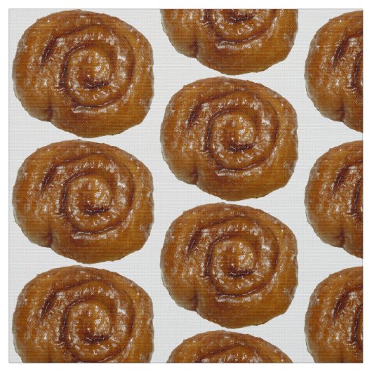 Glazed cinnamon roll fabric stof (Swatch)
