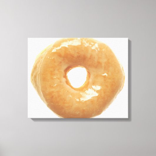 Glazed Donut Canvas Afdruk (Voorkant)