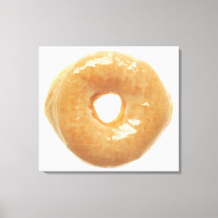 Glazed Donut Canvas Afdruk