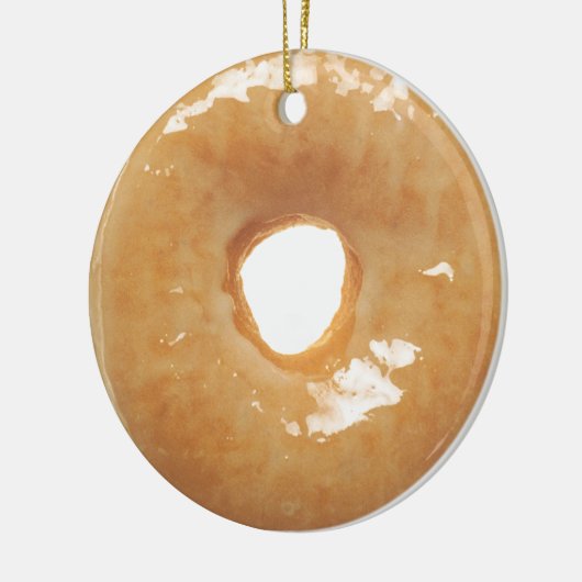 Glazed Donut Keramisch Ornament (Links)