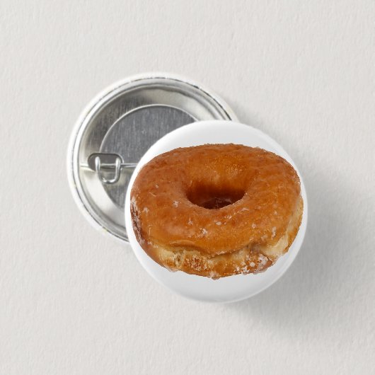 Glazed Donut Ronde Button 3,2 Cm (Voorkant /achterkant)